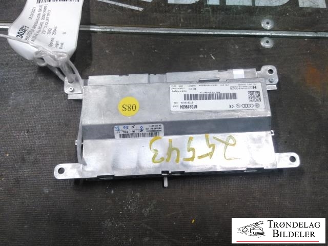 Bilstereo navigasjon skjerm til Audi A4, Allroad 2009-2016 (Type I) (B8) (B8) (K5FJTB0269427|8T0919604|)