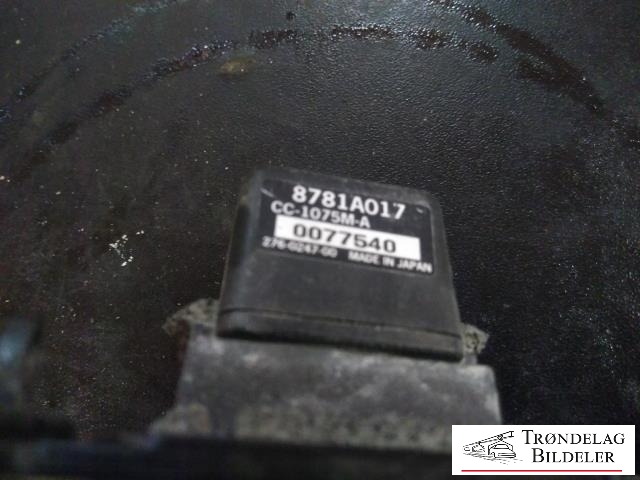 Parkeringskamera bak til Mitsubishi Outlander 2007-2010 (Type II, Fase 1)  (8781A017|0077540|)