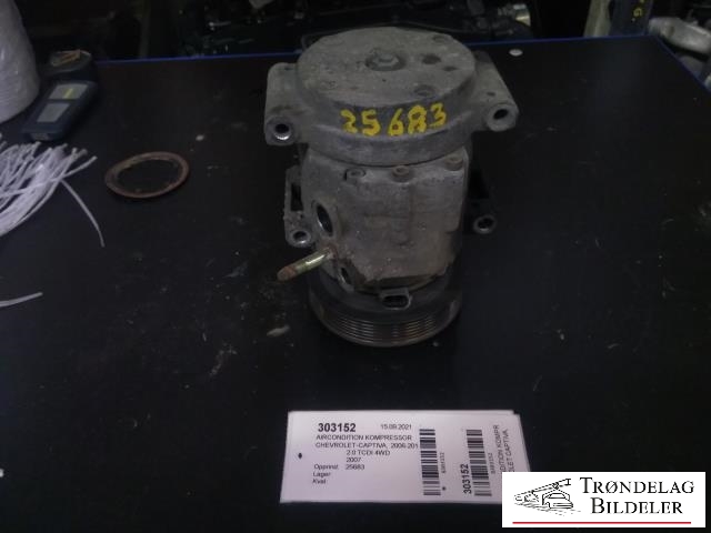 Aircondition kompressor til Chevrolet Captiva, 2006-2010 (Fase 1)