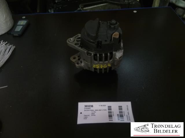 Dynamo til Škoda Fabia, 2000-2007 (Type I) (BOSCH|0 986 049 101)