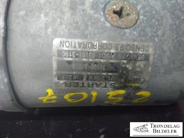 Starter diesel til Hyundai Tucson 2003-2009 (DENSO|36100-2Z010|)
