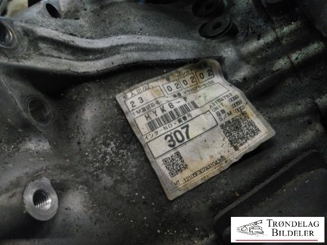 Girkasse 4WD komplett til Toyota RAV4 2013-2015 (Type IV, Fase 1)  (30300-42290|)