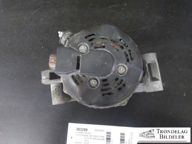Dynamo diesel til Toyota RAV4 2013-2015 (Type IV, Fase 1)  (DENSO|27060-26081|104211-8120|)