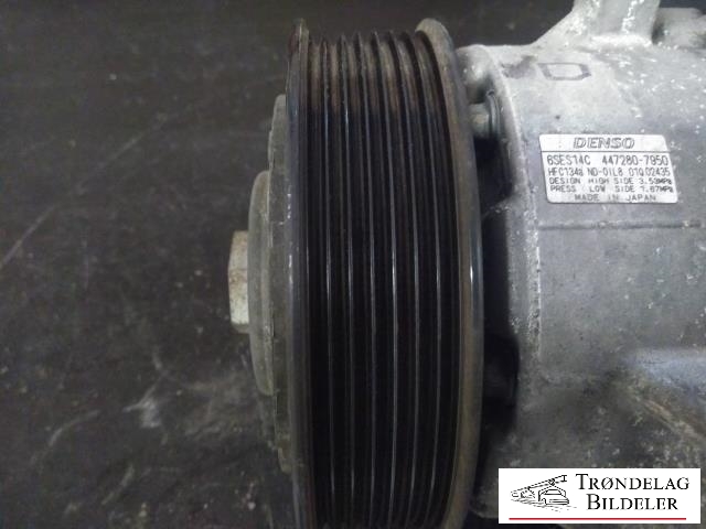 Aircondition kompressor til Toyota RAV4 2013-2015 (Type IV, Fase 1)  (DENSO|447280-7950|)