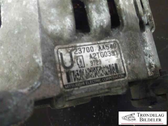 Dynamo til Subaru Impreza 2008-2012 (Type III)  (23700-AA540|A2TG0391|)