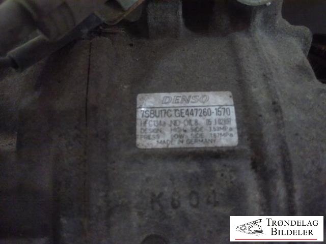 Aircondition kompressor til BMW 5-Serie 2003-2010 (E60/E61) (E60/E61) (DENSO|447260-1570|64 50 9 180 547|)