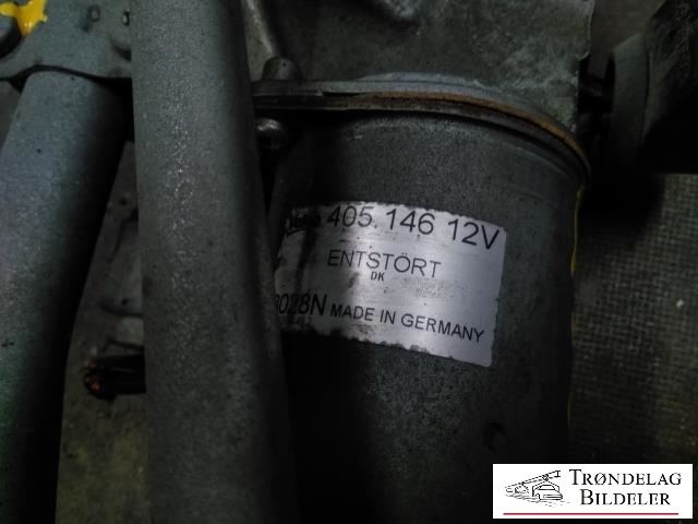 Viskermotor frontrute komplett m/overføring til Mercedes Sprinter 2006-2013 (Fase 1) (906) (906) (VALEO|405146|3028N|)