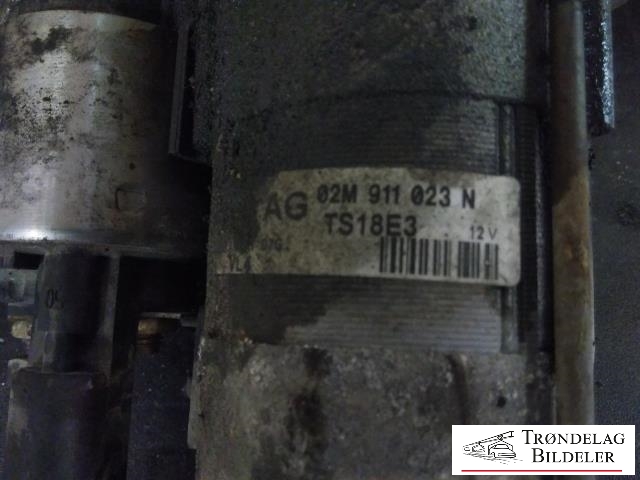 Starter diesel til VW Passat 2005-2010 (B6) (B6) (VALEO|02M 911 023N|)