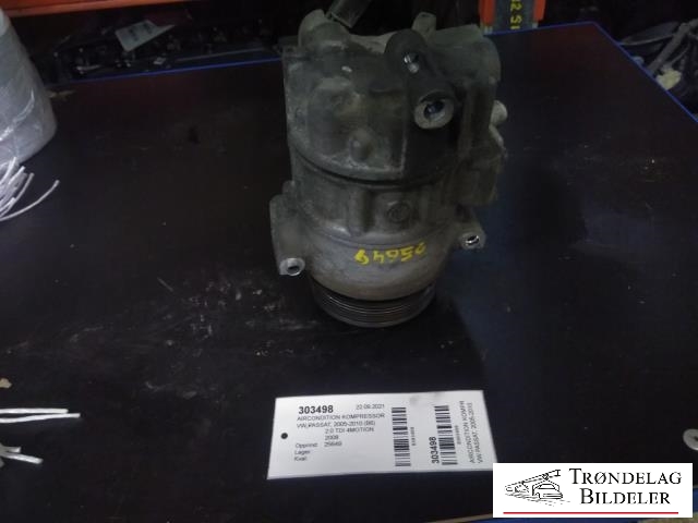 Aircondition kompressor til VW Passat 2005-2010 (B6) (B6) (5Q0820803F|5Q0820803K|890632|5Q0820803D|5Q0820803J|5Q0820803G|1K0820803A|1K0820803B|1K0 820 859 F|1K0 820 859 S|1K0820803L|1K0820803M|5Q0820803M|1K0820803G|1K0820803J|1K0820803K|1K0820803N|1K0820803P|1K0820803Q|1K0820803S|5K0820803|5K0820803A|5K0820803B|5K0820803C|5K0820803D|5K0820803E|5K0820803F|5K0820803G|5K0820803H|5K0820803J|5K0820803K|5N0820803|890633|5N0820803C|1K0 820 808 B|5N0820803H)