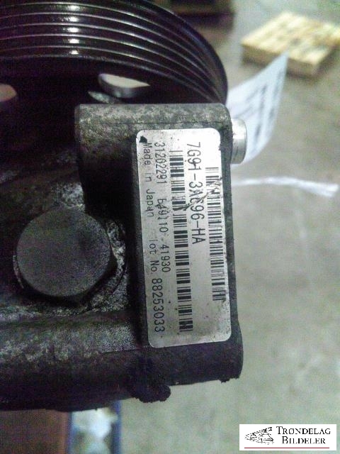 Servo pumpe mekanisk til Volvo V70 2007-2013 (Type III, Fase 1) (7G91-3A696-HA|88253033|)