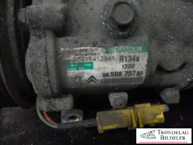Aircondition kompressor til Citroën C3, Picasso 2009-2017 (96 598 757 80|00411412861|)