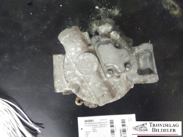 Aircondition kompressor til Toyota Avensis 2009-2015 (Type III, Fase 1)  (DENSO|88310-02370|)
