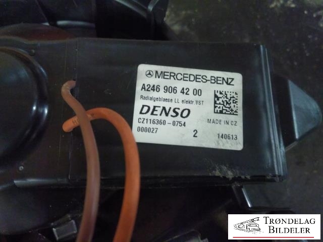 Varmeapparat motor til Mercedes A-Klasse 2012-2018 (W176) (W176) (DENSO|A 246 906 42 00|CZ116360-0754|)