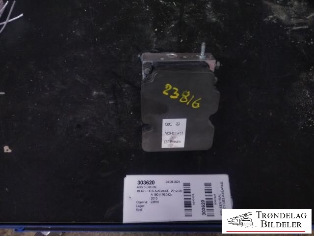ABS sentral til Mercedes A-Klasse, 2012-2018 (W176) (W176) (A 009 431 54 12)