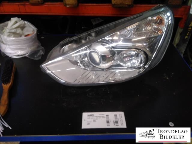 Frontlykt venstre xenon til Ford S-Max, 2006-2010 (Type I, Fase 1)  (HELLA|6M21-13D155-AE)