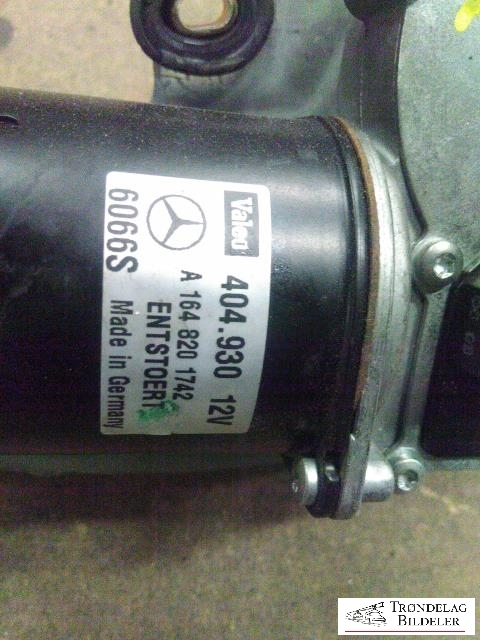 Viskermotor frontrute komplett m/overføring til Mercedes ML 2005-2011 (W164) (W164) (VALEO|404930|A1648201742|)