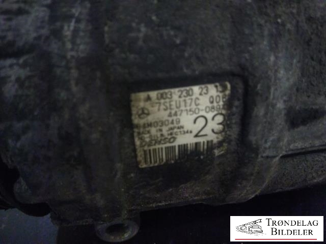 Aircondition kompressor til Mercedes Vito/Viano 2010-2014 (Fase 2) (W639) (W639) (DENSO|447220-8224|A 000 230 65 11|A0002305111|A0002308011|A0002308111|A0002308511|A0002308811|A0002309011|A0012301411|A0012301711|A0012302811|A0012308111|A0022301911|A0022303411|A0022305011|A0022305111|A0022306511|A0022306611|813420|51-0142|813157|447220-8222|A0002308812|A0002309111|A0012300011|A0012300211|A0012300611|A0012301111|A0012301211|A0012301611|A0012301811|A0012302011|A0012302511|A0012302911|A0012308211|A0012304111)