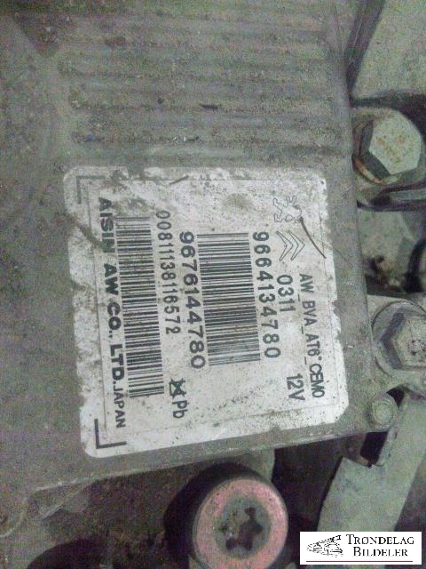 Girkasse automat til Peugeot 508 2011-2014 (Type I, Fase 1)  (9676144780|11C3815639|20FB0302300992W)