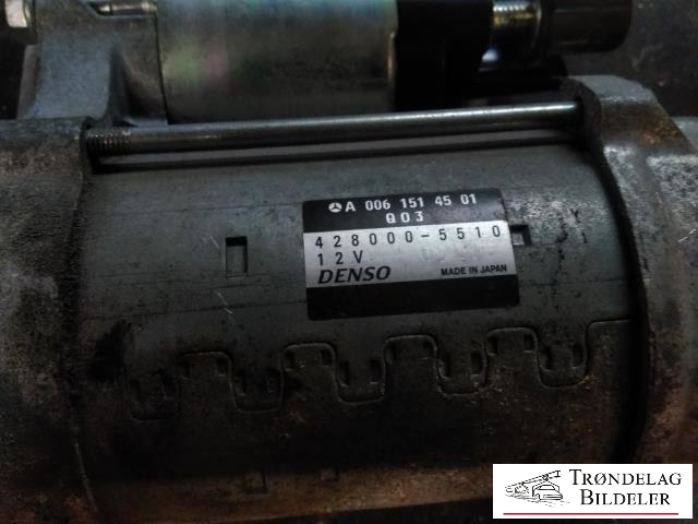 Starter diesel til Mercedes C-Klasse 2007-2011 (Fase 1) (W204) (W204) (A 006 151 4501|428000-5510|)