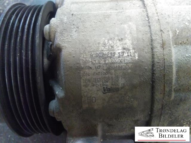 Aircondition kompressor til Mercedes C-Klasse 2007-2011 (Fase 1) (W204) (W204) (A 002 230 50 11|)