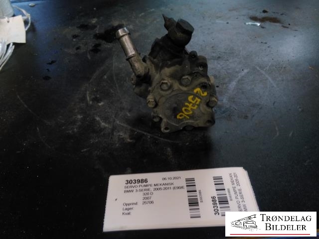 Servo pumpe mekanisk til BMW 3-Serie, 2005-2011 (E90/E91/E92/E93) (E90/E91/E92/E93)