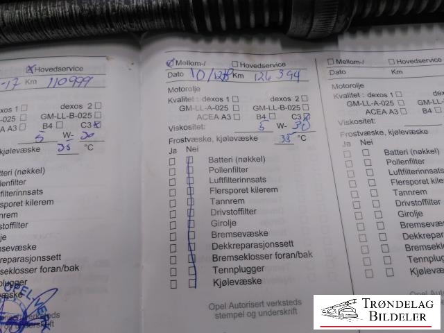 Motor diesel til Opel Meriva B 2010-2017 (A13DTE|)