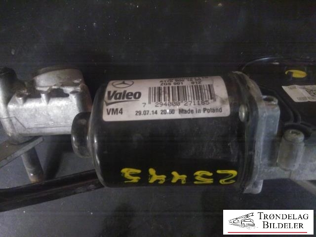 Viskermotor frontrute komplett m/overføring til Mercedes CLA 2013-2019 (C117) (C117) (VALEO|W000027118|)
