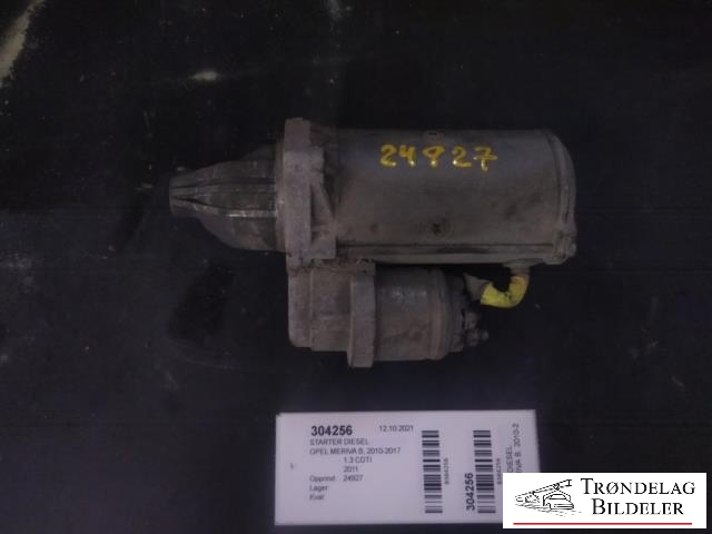 Starter diesel til Opel Meriva B, 2010-2017 (VALEO|55221292)