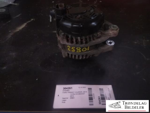 Dynamo til Ford Transit Courier, 2014-2018 (Type I, Fase 1)  (FORD|CV6T-10300-BC)