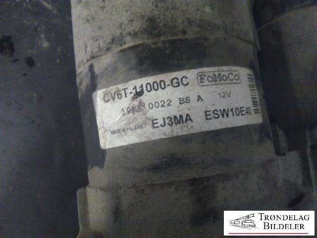 Starter til Ford Transit Courier 2014-2018 (Type I, Fase 1)  (FOMOCO|CV6T-11000-GC|)