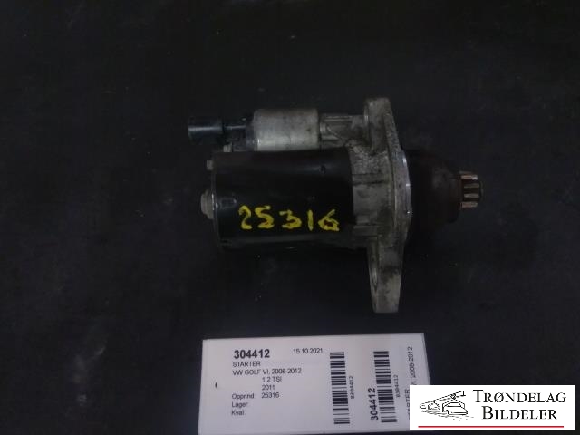 Starter til VW Golf VI, 2008-2012 (BOSCH|0 001 120 410)