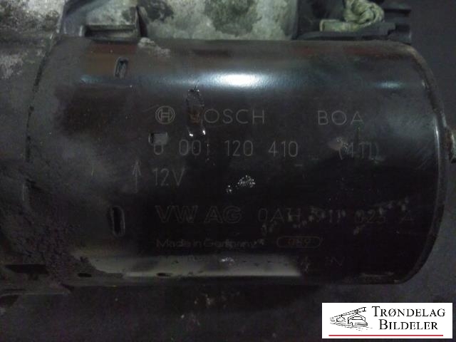 Starter til VW Golf VI 2008-2012 (BOSCH|0 001 120 410|0AH 911 023A|)