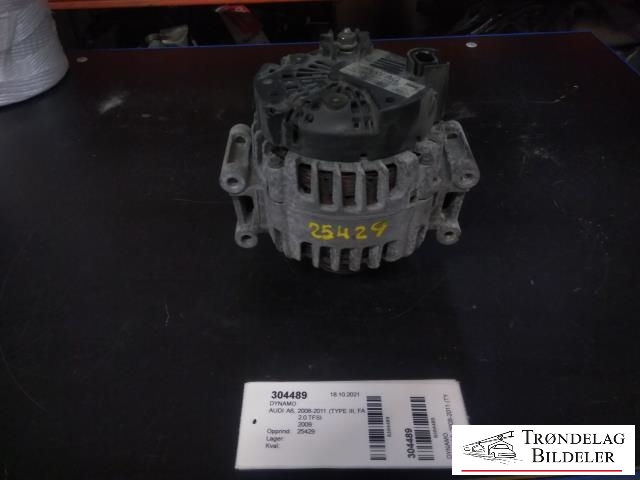 Dynamo til Audi A6, 2008-2011 (Type III, Fase 2) (C6) (C6) (VALEO|06D 903 016D)
