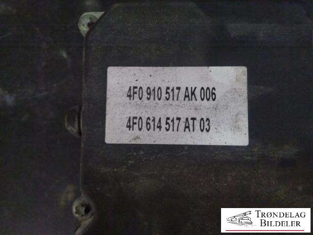 ABS sentral til Audi A6 2008-2011 (Type III, Fase 2) (C6) (C6) (4F0 910 517 AK 006|4F0 614 517 AT03|)