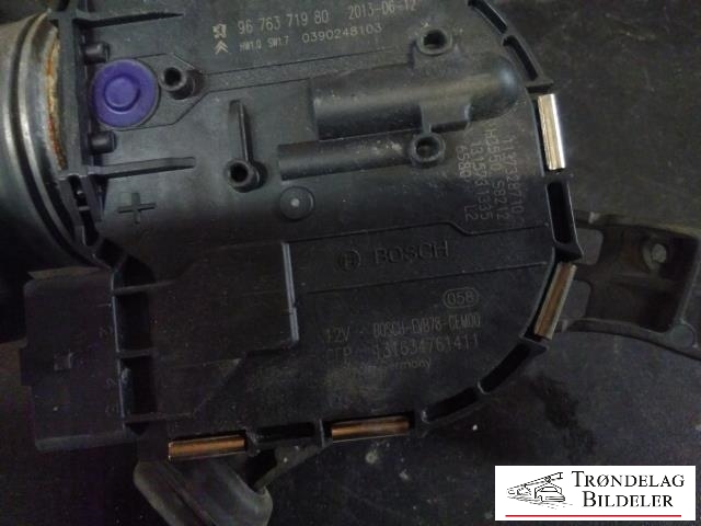 Viskermotor foran venstre til Citroën C4, Picasso 2013-2018 (Type II)  (BOSCH|9676371980|131634761411|)