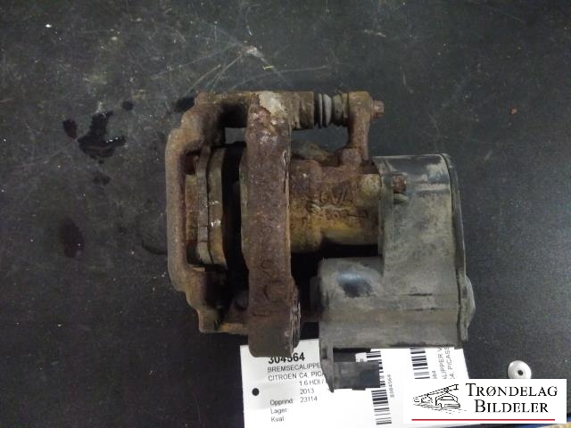 Bremsecaliper venstre bak, elektrisk til Citroën C4, Picasso 2013-2018 (Type II)  (16 089 988 80|16 089 990 80|268X12MM)