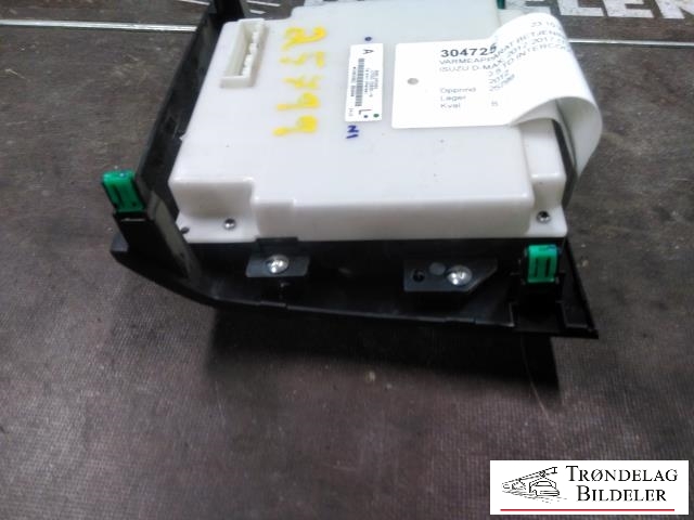 Varmeapparat betjening til Isuzu D-Max 2012-2017 (Type II, Fase 1)  (CALSONIK KANSEI|8981295484|27500 00B30-N|)