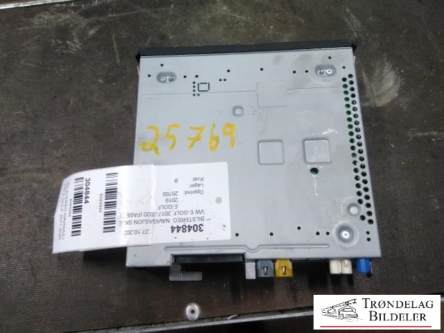 Bilstereo navigasjon skjerm til VW e-Golf 2017-2020 (Fase 2) (VDD|5G6919606|A2C15167300|)