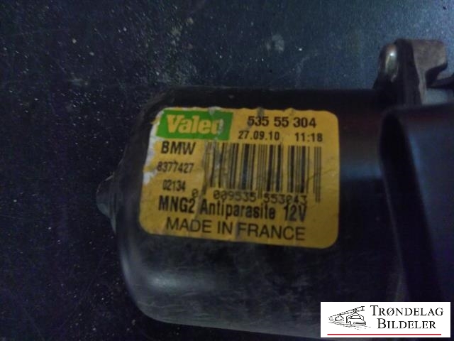 Viskermotor frontrute komplett m/overføring til Mini One/Cooper 2007-2014 (R55-57) (R55-57) (VALEO|535 55 304|)