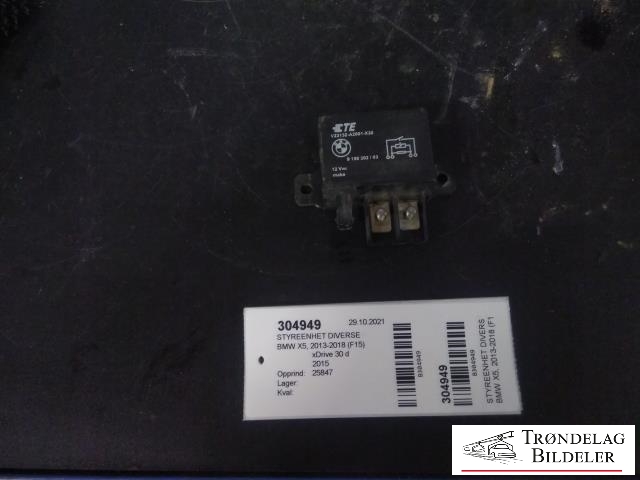 Styreenhet diverse til BMW X5, 2013-2018 (F15) (F15) (ETE|V23132-A2001-X30)