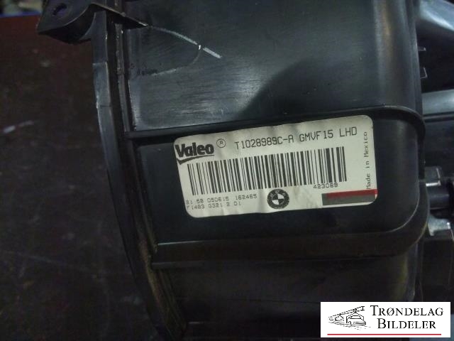 Varmeapparat motor til BMW X5 2013-2018 (F15) (F15) (VALEO|T1028989C-A|)