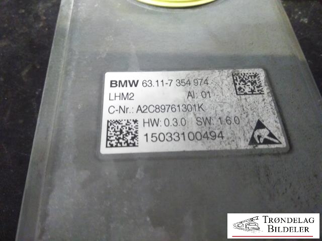 Styreenhet xenon/ballast til BMW X5 2013-2018 (F15) (F15) (BMW|63.11-7 354 974|A2C89761391K|)