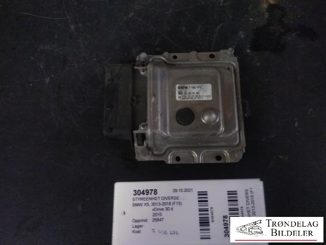 Styreenhet diverse til BMW X5, 2013-2018 (F15) (F15) (BMW|7 436 676)