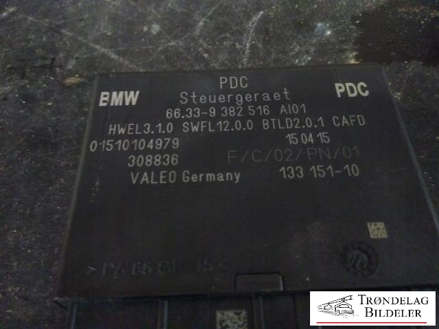 Styreenhet parkering til BMW X5 2013-2018 (F15) (F15) (BMW|66.33-9 382 516|)
