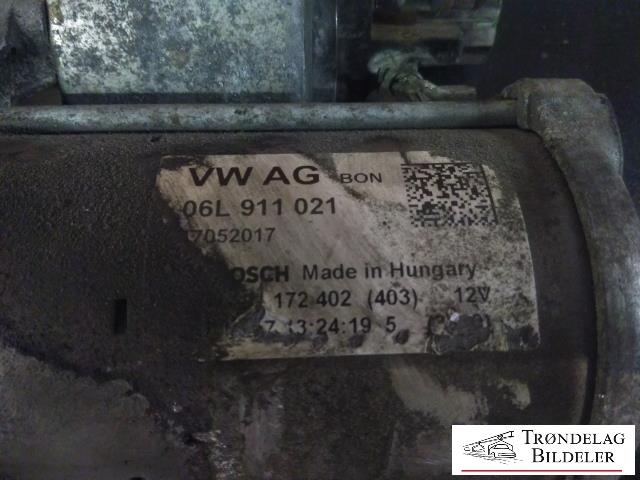 Starter til Audi A4 2015-2019 (Type V, Fase 1) (B9) (B9) (VW AG|06L 911 021|)