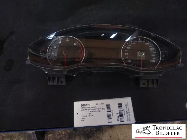 Instrumentpanel til Audi A4 2015-2019 (Type V, Fase 1) (B9) (B9) (MAGNETI MARELLI|8W5 920 740B|)