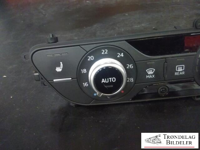 Varmeapparat betjening til Audi A4 2015-2019 (Type V, Fase 1) (B9) (B9) (8W0 820 043Q|)