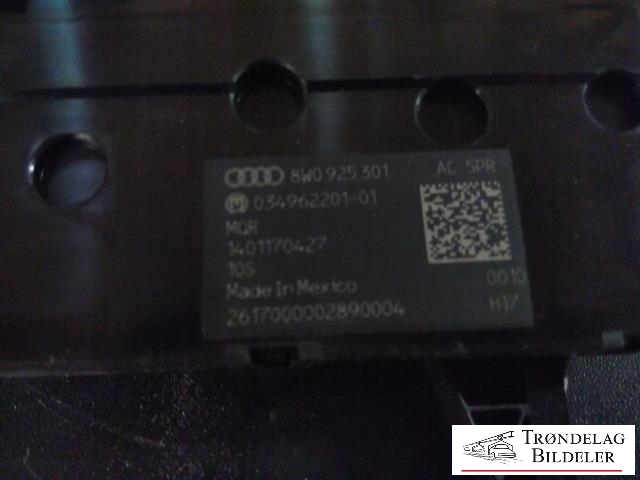 Bryter diverse til Audi A4 2015-2019 (Type V, Fase 1) (B9) (B9) (8W0 925 301|034962201-01|)