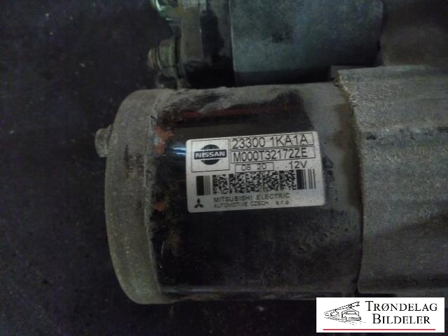 Starter til Nissan Juke 2010-2014 (Fase 1) (NISSAN|23300 1KA1A|M000T32172ZE|)