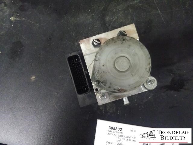 ABS sentral til Audi A4 2004-2008 (Type III) (B7) (B7) (8E0 910 517 J 014|8E0 910 517 BH 06|)